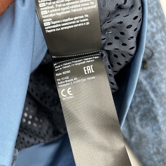 Kari Traa Womens Jacket Small Blue Ane Astro Speckled Wind Resistant Performance - Picture 11 of 13